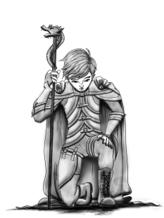 Quinn Knight - Illustrations by Carrie Cotton for the Fleck Series, a YA Novel.